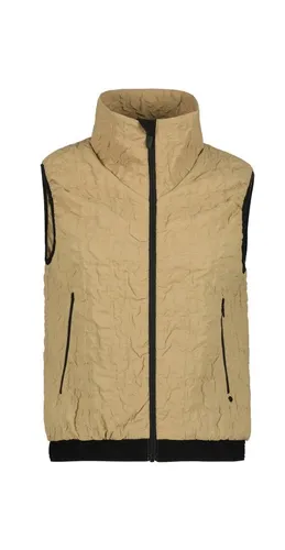 Luhta Fleeceweste LUHTA AIRANTE PUDER - Herren Fleeceweste mit Stehkragen und zwei praktischen Reißverschlusstaschen. Ideal für aktive Outdoor-Aktivitäten dank winddichtem Material und wasserabweisender Oberfläche. Komfort trifft auf Funktionalität.