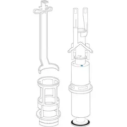 Valsir Angel Spülgarnitur 2-Mengen 2010-2014 - Spülkästen mit innovativer 2-Mengen-Technologie für wassersparendes Spülen und effiziente Nutzung im Badezimmer.