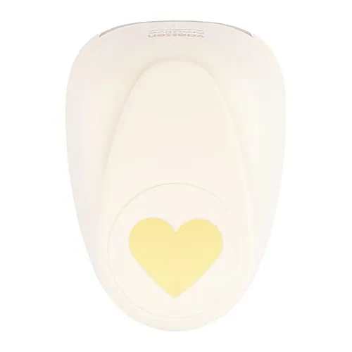 Vaessen Creative 21434-002 Stanzer Jumbo+ Herz | 6, 3 cm, Metal, Plastic, Purple, 13.2 x 9.5 x 7.6 cm