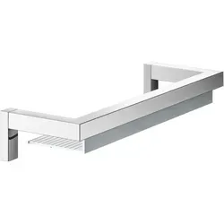Keuco Edition 90 Square Duschablage 19158010000 - Elegante Badablage aus verchromtem Aluminium, ideal für stilvolle Badezimmer und zur optimalen Organisation von Duschutensilien.