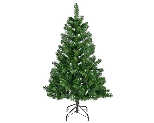 Kaemingk Weihnachtsbaum Imperial Pine S, Grün - Künstlicher Weihnachtsbaum mit realistischer Optik, ideal für festliche Dekoration und platzsparende Verpackung mit Abmessungen 140 x 14 x 29 cm.