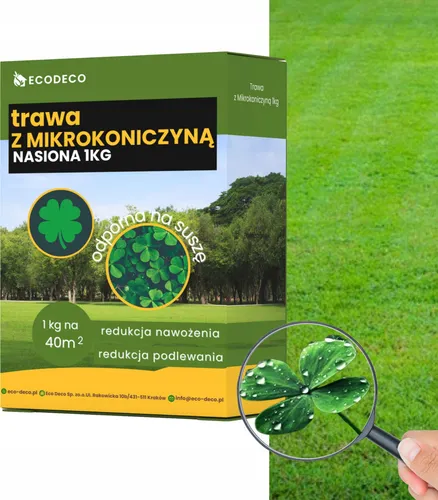 Mehrjähriger Rasen mit Mikro-Klee TwinVera Eco Deco 1 kg