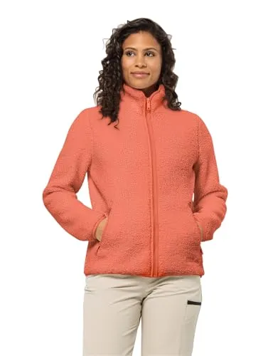 Jack Wolfskin High Curl Jacket W warm amber (G0052) S von Jack Wolfskin