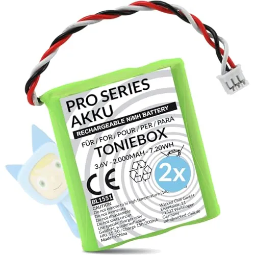 Wicked Chili Pro Series Ersatzakku für Toniebox von Wicked Chili