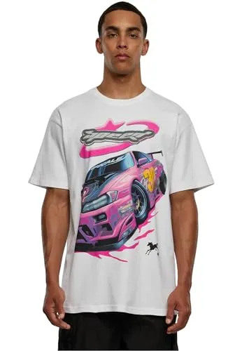 Mister Tee Herren T-Shirt Speed Heavy Oversize Tee White M