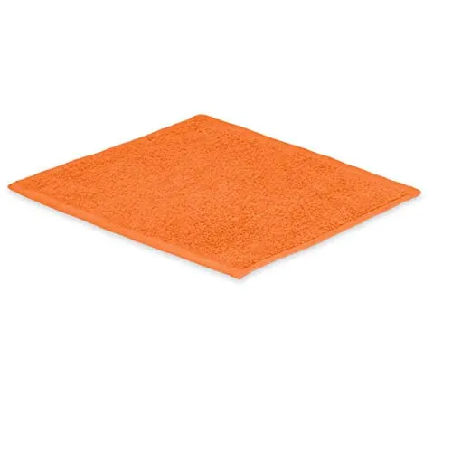 EXKLUSIV HEIMTEXTIL Frottier Handtücher Seiftuch 30 x 30 cm Terrakotta 500 g