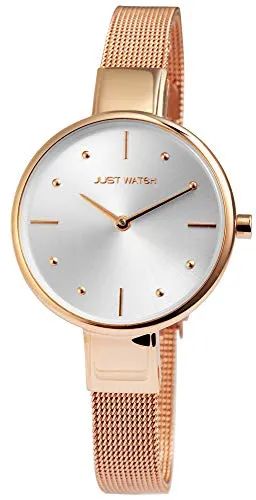 Just Watch Quarzuhr Aria mit Mesharmband in rosegold von JUST WATCH