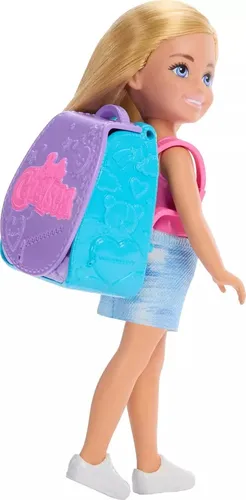 Mattel Barbie Puppe Chelsea mit Rucksack - Spielset fr Kinder