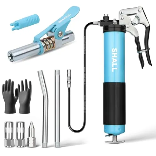 SHALL Hochleistungs-Fettpressen-Kit 7000 PSI mit Pistolengriff