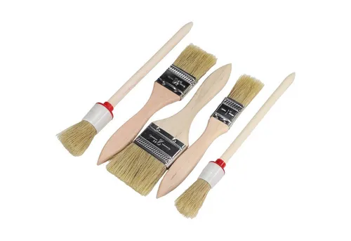 Beast Pinsel Malerpinselsatz 5 teilig Ringpinsel Flachpinsel Set