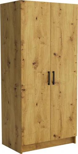 Masseno Drehtürenschrank PINELLO 81 cm – Eiche Artisan