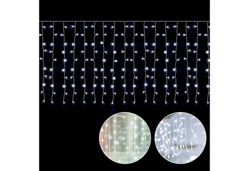 Salcar LED-Lichtervorhang 2m mit 100 LEDs