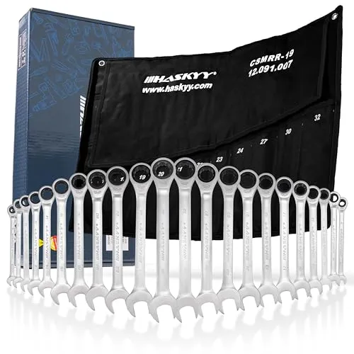 HASKYY Ratschenringschlüssel Set 6-32mm von HASKYY