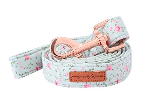Unique Style Paws Hundehalsband Fliege Halsband Verstellbare Halsbänder oder Hundeleinen für Hunde und Katzen Klein Mittelgroß Groß