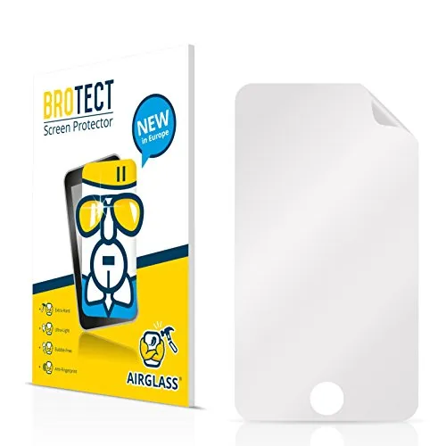 BROTECT Schutzglas für Apple iPod Touch (3. Gen.) Schutzfolie Made in Germany Panzer Folie Glas Displayschutz [Kratzfest 9H, Anti-Fingerprint]
