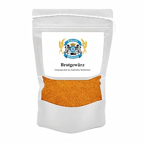 Stadtmühle Waldenbuch Brotgewürz gemahlen, ohne Konservierungsmittel oder Zusatzstoffe, 500 g