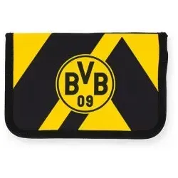 BVB Borussia Dortmund 09 - aufklappbares Etui mit BVB-Logo - befüllt