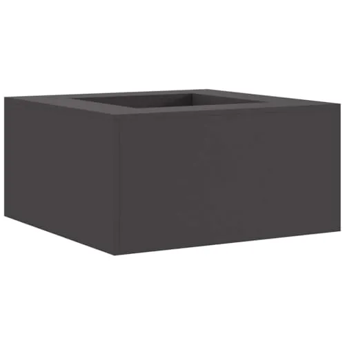 vidaXL Langlebige Außenfeuerstelle aus Kaltgewalztem Stahl - Grills – Robuste und tragbare Feuerstelle aus hitzebeständigem Stahl, ideal für Balkone und Gärten, sorgt für gemütliche Abende und Wärme an kühlen Nächten.