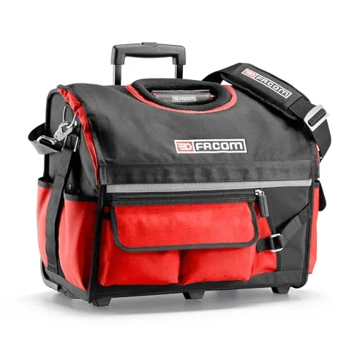 Facom Polyester Rollentasche mit Reißverschluss, 360mm x 550mm x 440mm mit Tragriemen