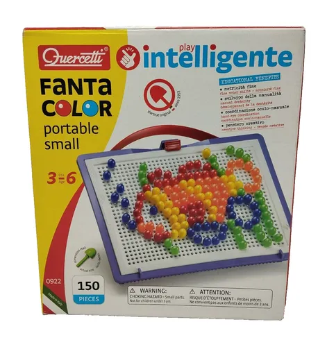 Neu Quercetti Fanta Color Gestaltungsspiel Kreativ Set 2.Wahl #