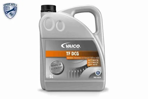 VAICO ATF DSG 5 Liter Kanne - Universelles Doppelkupplungsgetriebeöl - Motoröle mit sehr hohem Viskositätsindex und exzellentem Verschleißschutz für optimale Leistung in Doppelkupplungsgetrieben. Ideal für VW, Audi und BMW.