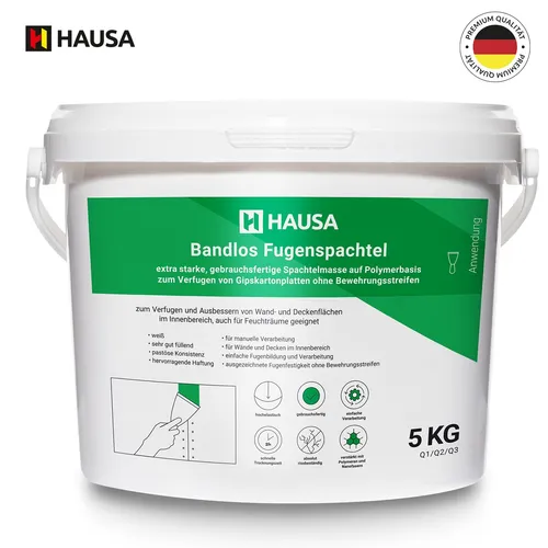 Fertig Reparatur Spachtel Masse 5 kg extra stark Gips Füll Rissen Trockenbau
