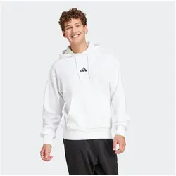 ADIDAS Herren Kapuzensweat Essentials Feelcozy - Hoodie aus weichem Baumwollmix mit flauschiger Innenseite, ideal für gemütliche Tage. Mit Rippbündchen und verstellbarer Kapuze schützt er vor Kälte und besteht zu 70 % aus recycelten Materialien.