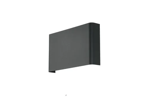 Licht-Erlebnisse Wandlampe HAGA Up Down in Graphit - Moderne Wandleuchte für Schlafzimmer, Treppenhaus und Wohnzimmer. Indirekte Beleuchtung durch Up- & Downlight, ideal für kleine Räume und individuelle Lichtgestaltung.