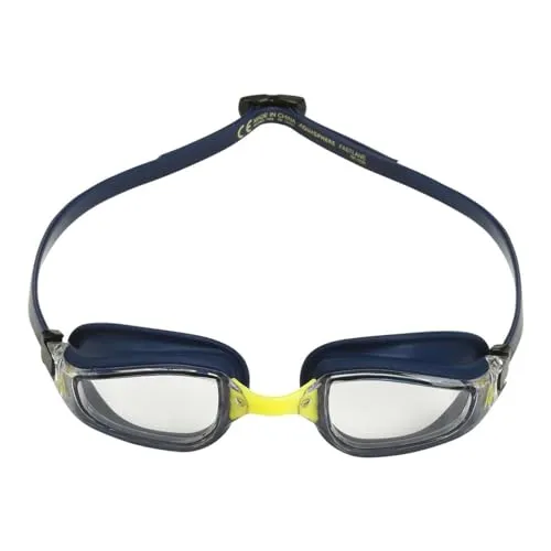 Aqua Sphere Fastlane Schwimmbrille Schwarz Einheitsgröße von Aquasphere