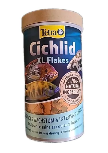 Tetra Cichlid XL Flakes- Hauptfutter für alle Cichliden  500ml / 80 g
