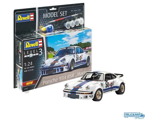 Revell 67685 Automodell Bausatz 1:24 - Modellbausatz des legendären Rennwagens der Gruppe 4, ideal für Modellbau-Enthusiasten und perfekt für detailverliebte Bastler.