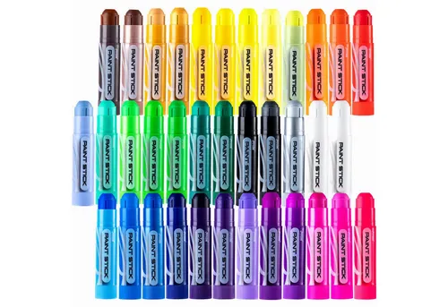 JOYIN 36 Stück Tempera Malstifte - Schnelles Trocknen und Keine Unordnung - Tempera Malstifte für kreative Projekte, 36 brillante Farben, ungiftig und waschbar. Ideal für Kinder und Künstler, perfekt für kreative Eltern-Kind-Spielzeit!