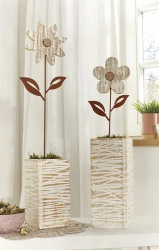 Metall Garten Stecker
