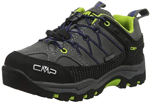 CMP Kids Rigel Low Trekking Shoes - Unisex Kinder Trekking-Schuhe - Wanderschuhe mit Quick-Lace-System und abriebfestem Schutzband, ideal für kleine Abenteurer, die besten Grip und Komfort suchen.