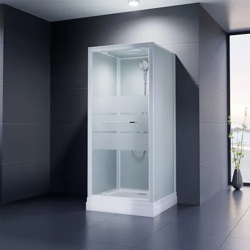 Duschmeister Waldoria 80x80 cm Komplettdusche