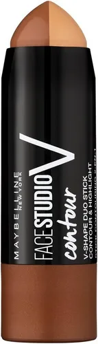MAYBELLINE NEW YORK Contouring-Stick FACESTUDIO CONTOUR DUO, zaubert die angesagte V-Gesichtsform im Handumdrehen