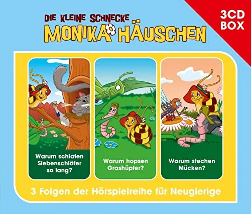 Die kleine Schnecke Monika Häuschen 3-CD Hörspielbox Vol. 4