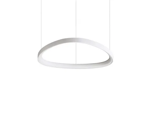 Ideal Lux Gemini 61 cm DALI LED-Deckenleuchte, 6600 Lumen - Moderne LED-Deckenleuchte mit 6600 Lumen, dimmbar und in elegantem Weiß. Optimal für Wohnräume, sorgt sie für eine angenehme Atmosphäre.