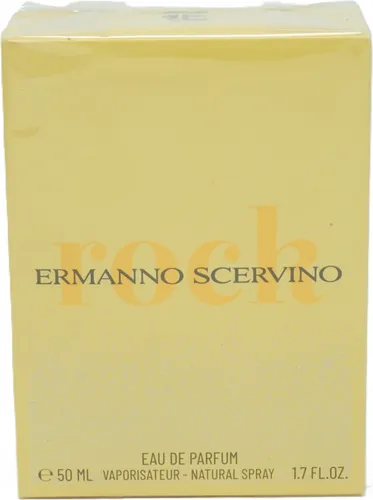 Ermanno Scervino Rock Eau de Parfum 50ml - Damenduft mit blumiger Tiefe, ideal für stilvolle Frauen. Die Kombination aus Mandarine, Jasmin und Vanille sorgt für einen eleganten und langanhaltenden Duft – perfekt für Alltag und besondere Anlässe.