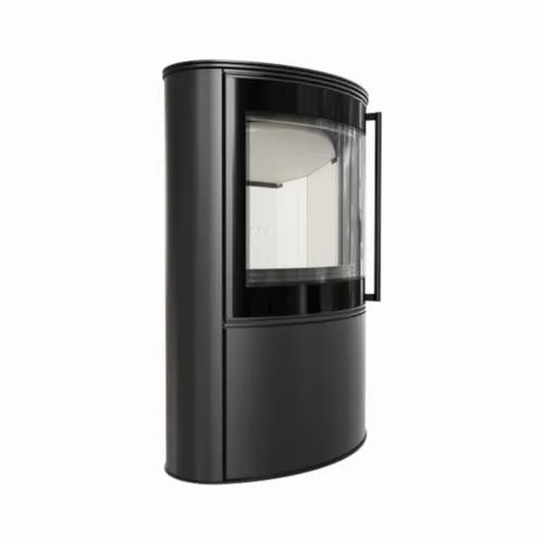 Kratki Kaminofen BJORN 10 kW - Weißer Brennraum - Kaminofen mit 80 % Wirkungsgrad und Clean-Glass-System für klare Sicht. Ideal für gemütliche Abende und effiziente Wärme in Ihrem Zuhause.