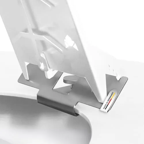 FENNEK Feuerplattenadapter für Flammlachshalter | Für Feuerplatten von 5-15 mm Dicke | sicherer Halt durch Rändelmutter | 100% Edelstahl | Made in Germany