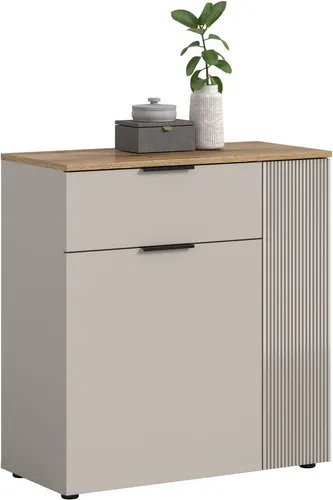 Home affaire Kommode EDIL, 80 cm, 2 Türen, 1 Schubkasten