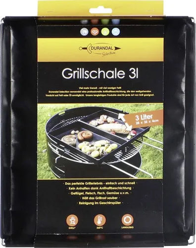 Siemens BROSZIO Grillschale 3,0l 28x35 20639 in schwarz von Siemens