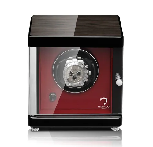 MODALO Uhrenbeweger AMBIENTE 1 Uhr, (Uhrenboxen, Uhrenkasten Uhrenbeweger 1 Uhr)