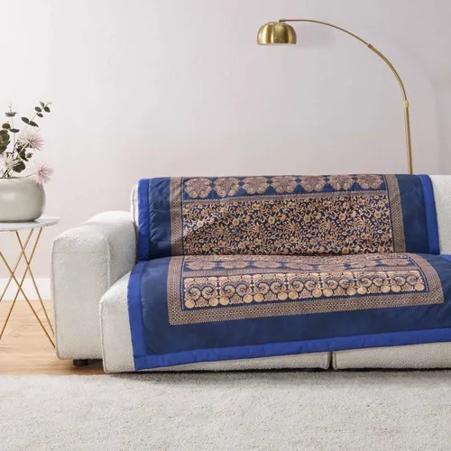 Bassetti Plaid TORCELLO | B1 Dunkelblau in blau von Bassetti