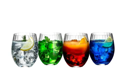 Riedel Mixing Tonic Set 4er Set - Gläser Set aus 4 Kristallgläsern, ideal für Cocktails und Mischgetränke, mit elegantem Design und robuster Bauweise für besondere Abende.