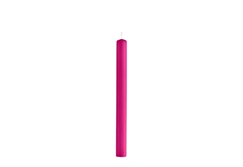 Kopschitz Kerzen Tafelkerze Stabkerzen Fuchsia Pink 250 x Ø 22 mm, 10 Stück