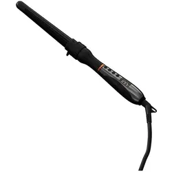 VARIS Lockenstab Curling Iron 4-in-1 - Vielseitiger Lockenstab mit 4 austauschbaren Aufsätzen für individuelle Styles. Ergonomisch, digitale Temperaturkontrolle bis 220 °C und 360°-drehbares Kabel für müheloses Styling.
