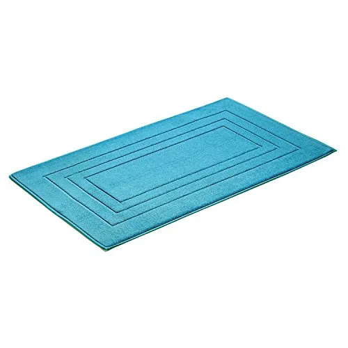 Vossen Duschmatte Feeling, 100% Baumwolle blau 60x100 cm in türkis von Vossen