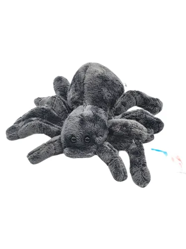 Plüschtier Kuscheltier Stofftier Spinne Vogelspinne schwarz 20 cm